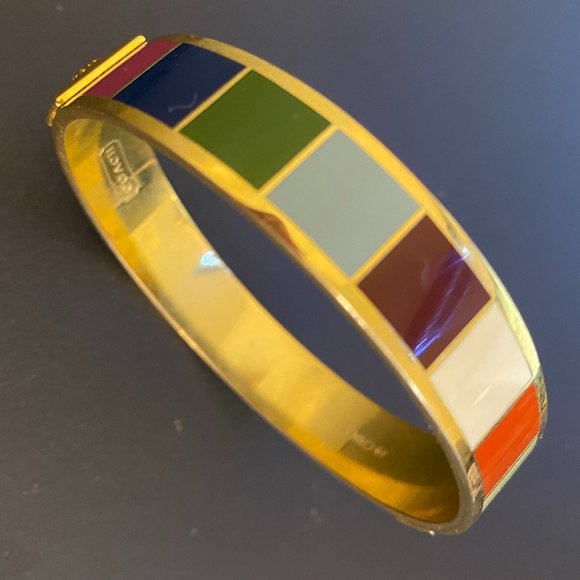 Jewelry - Coach Colorful Bangle Bracelet